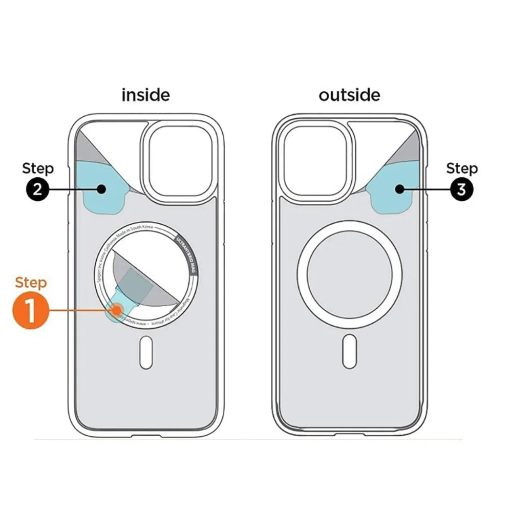 Transparent Magsafe Magnetic Case For iPhone 16 15 12 11 14 13 Pro Max Mini Plus Silicone Acrylic For Magsafe Cover Back Case