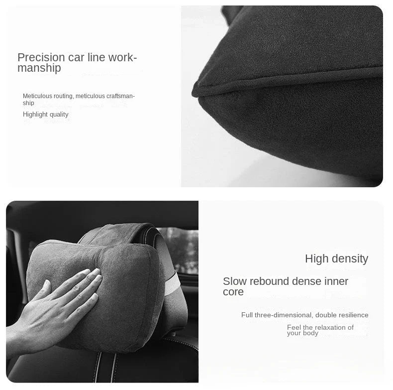 Top Quality Car Headrest Neck Support Seat Soft Neck Pillow Breathable For Maybach S Class Design Universal Protector Neck