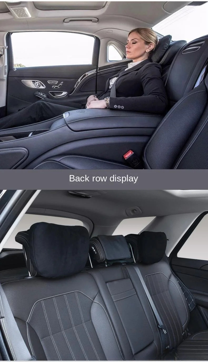 Top Quality Car Headrest Neck Support Seat Soft Neck Pillow Breathable For Maybach S Class Design Universal Protector Neck