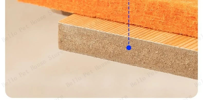 Pumpkin House Felt Cat Nest Fresh and Breathable Cat Bed Semi-enclosed Summer Pet Nest Practical Pet Furniture cat bed