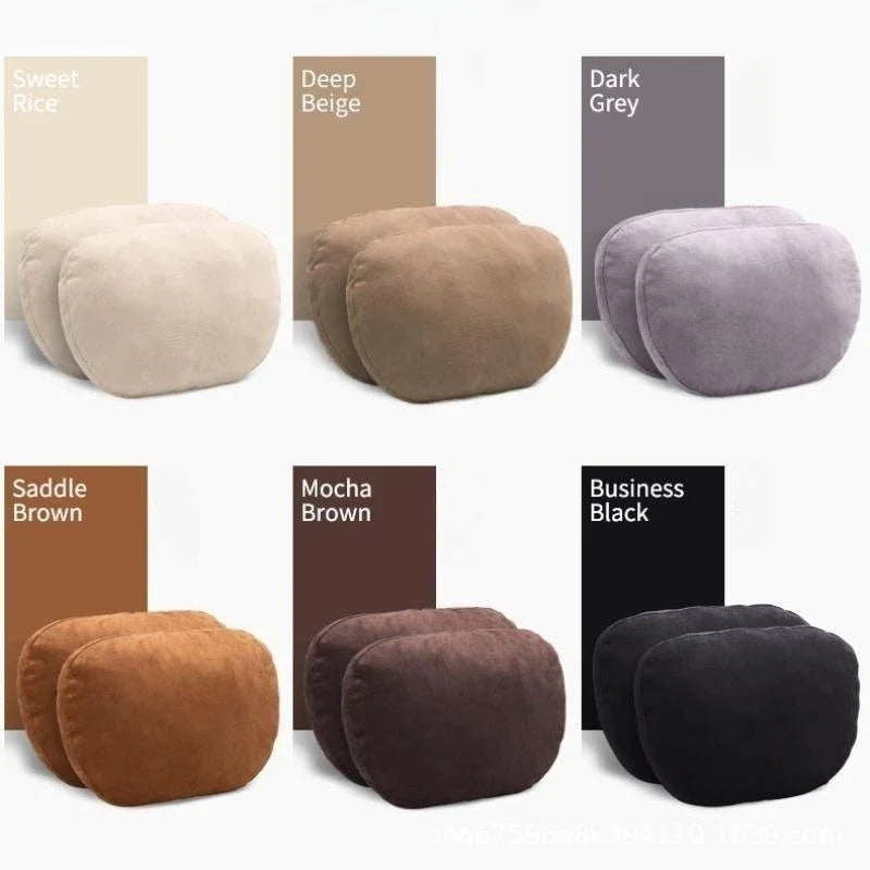 Top Quality Car Headrest Neck Support Seat Soft Neck Pillow Breathable For Maybach S Class Design Universal Protector Neck