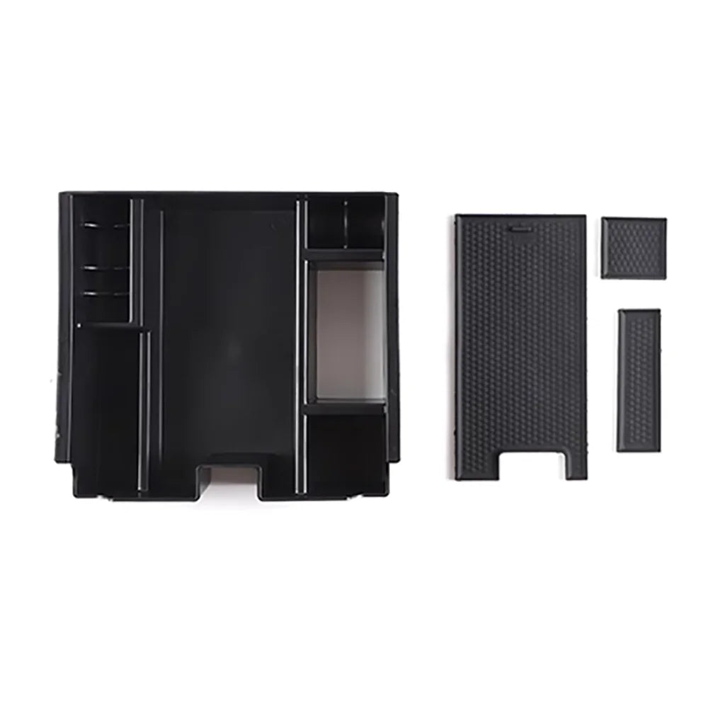 For Jaguar XF Storage Box Armrest Organizer Tray Center Console Stowing Tidying Compartment for Jaguar X250 Interior Spare Parts