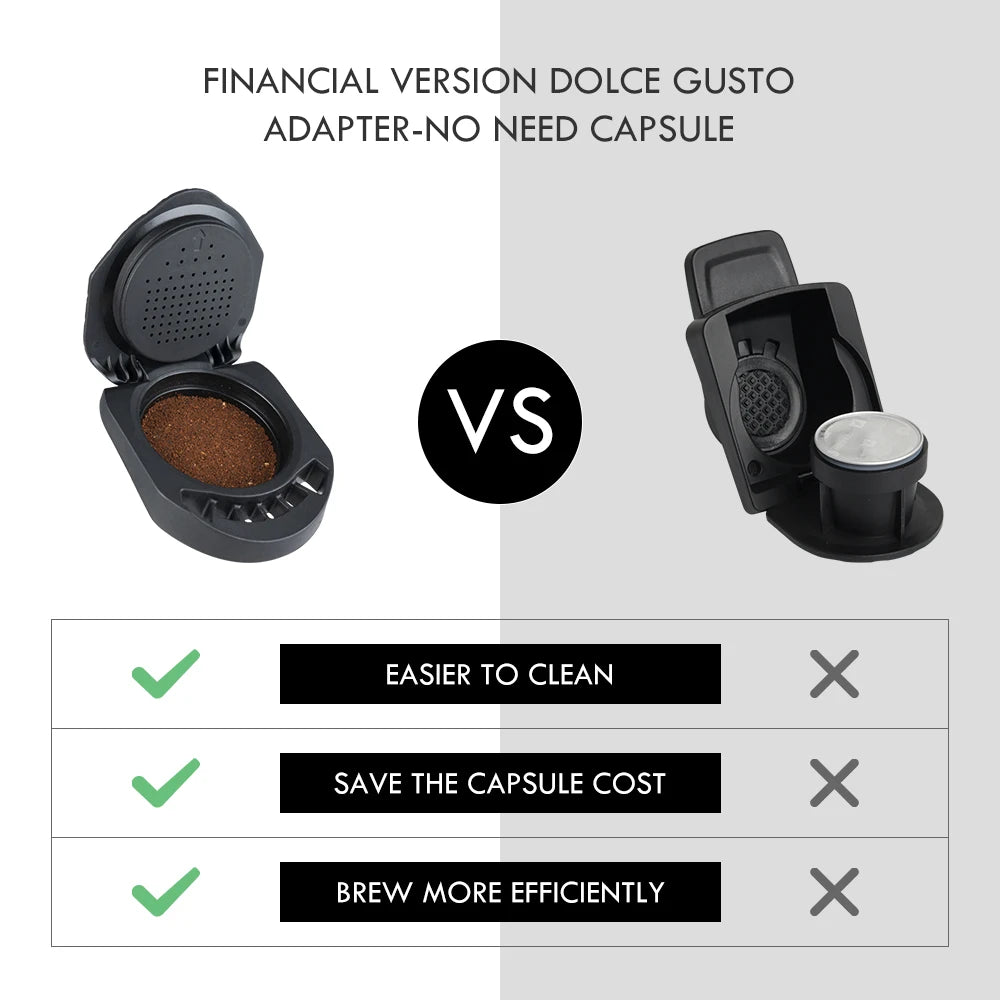 Refillable Coffee Adapter for Genio S & Piccolo