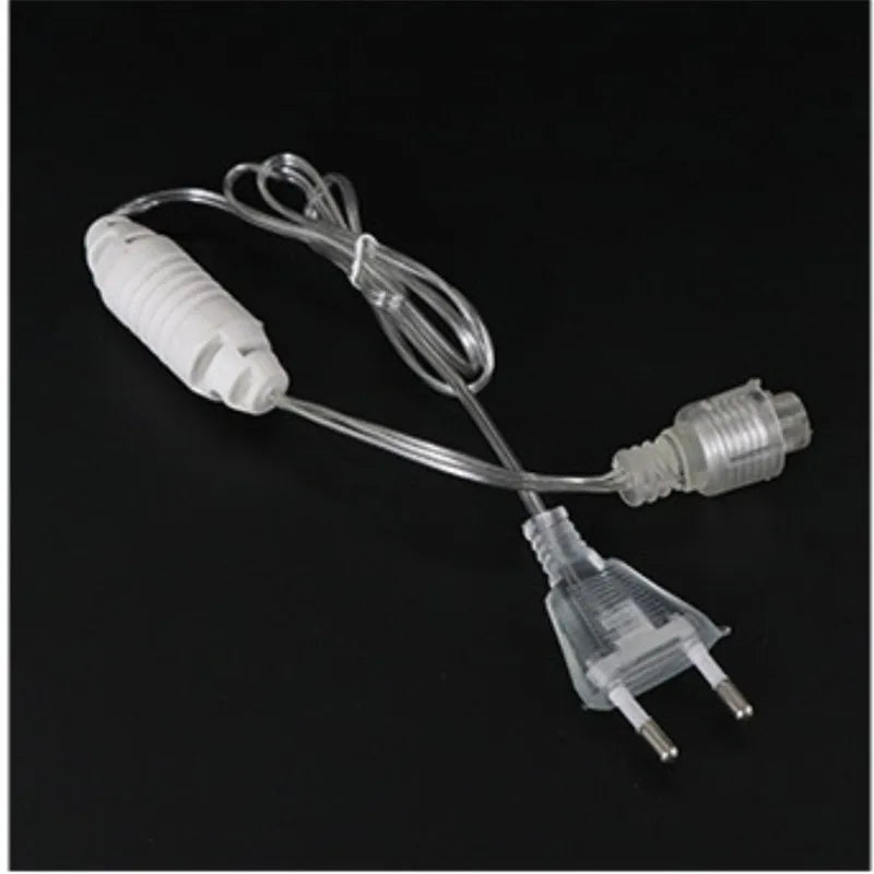 Christmas Decoration 2025 Festoon Led Icicle Curtain Lights Outdoor Droop 0.5/0.6/0.7M Street Garland On The House New Year Eve