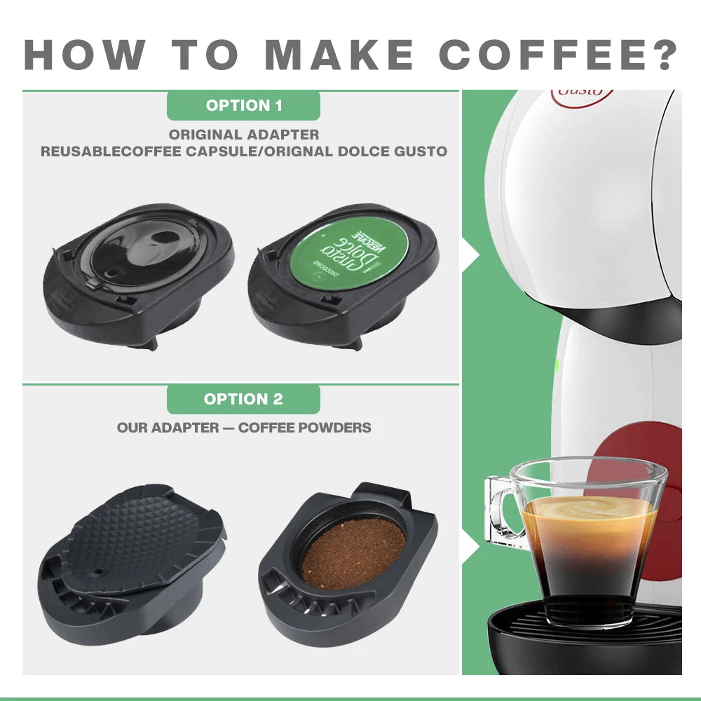 Refillable Coffee Adapter for Genio S & Piccolo