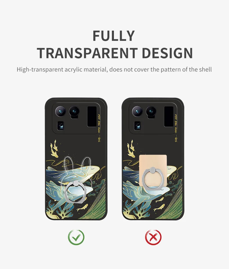 Finger Ring Mobile Phone Smartphone Stand Holder For iPhone X Samsung cell Smart  transparent Phone Ring holder Car Mount Stand
