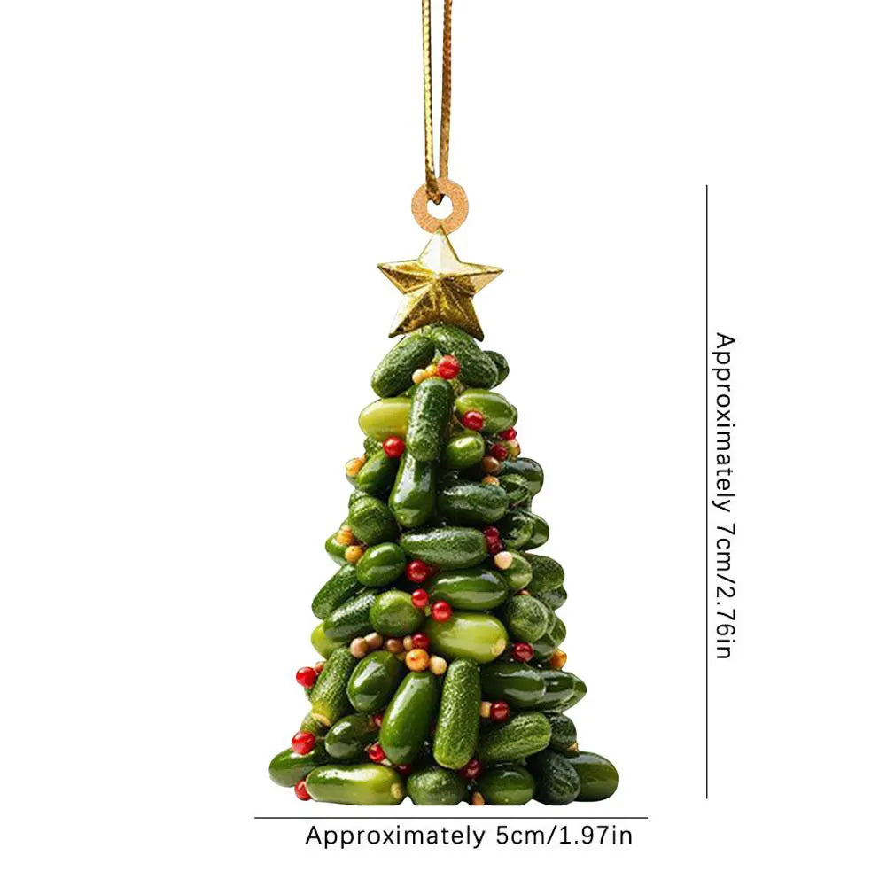 Christmas Ornament Mountain Of Book Christmas Tree Hanging Pendant 2025 Happy New Year Decor 2024 Merry Christmas Decoration