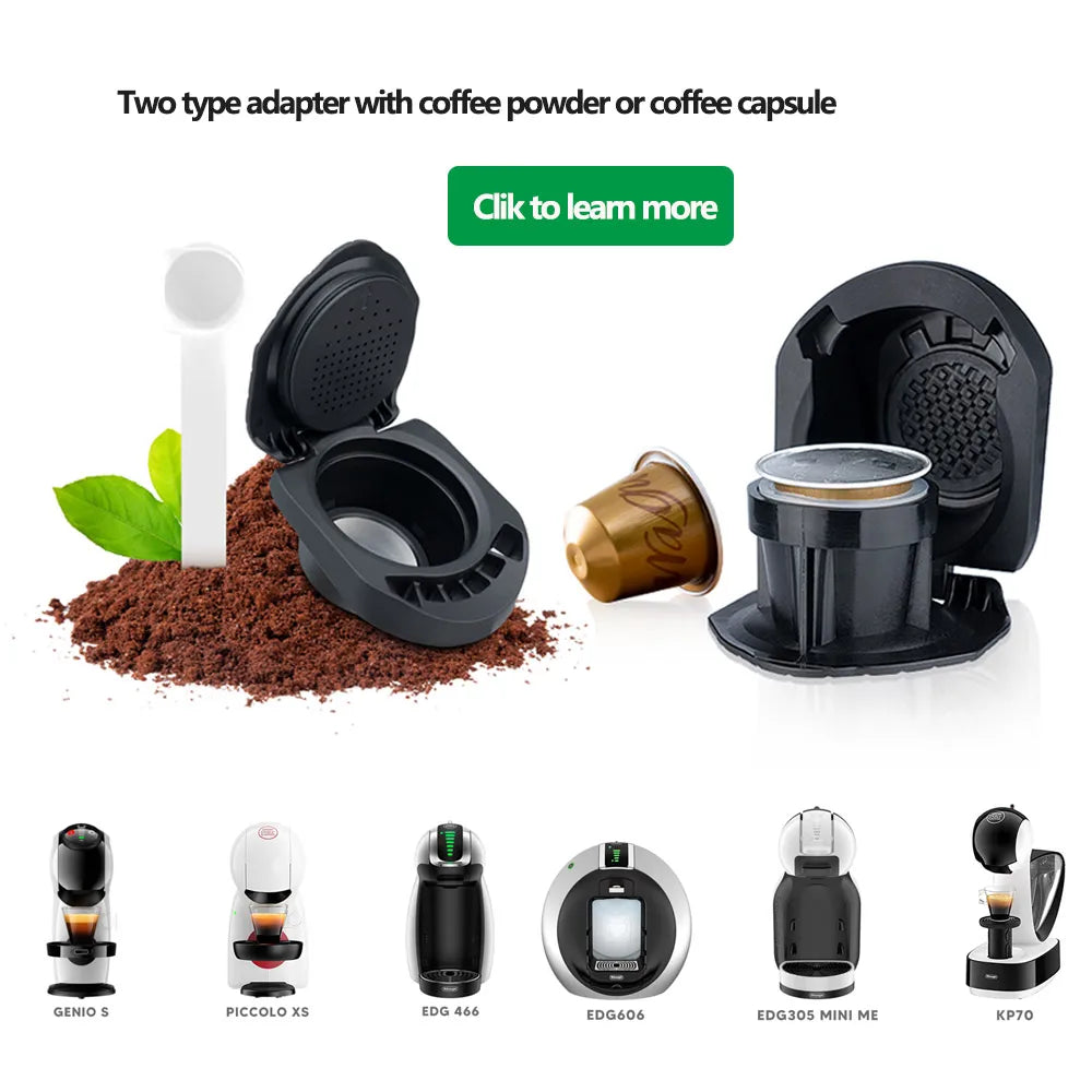 Refillable Coffee Adapter for Genio S & Piccolo