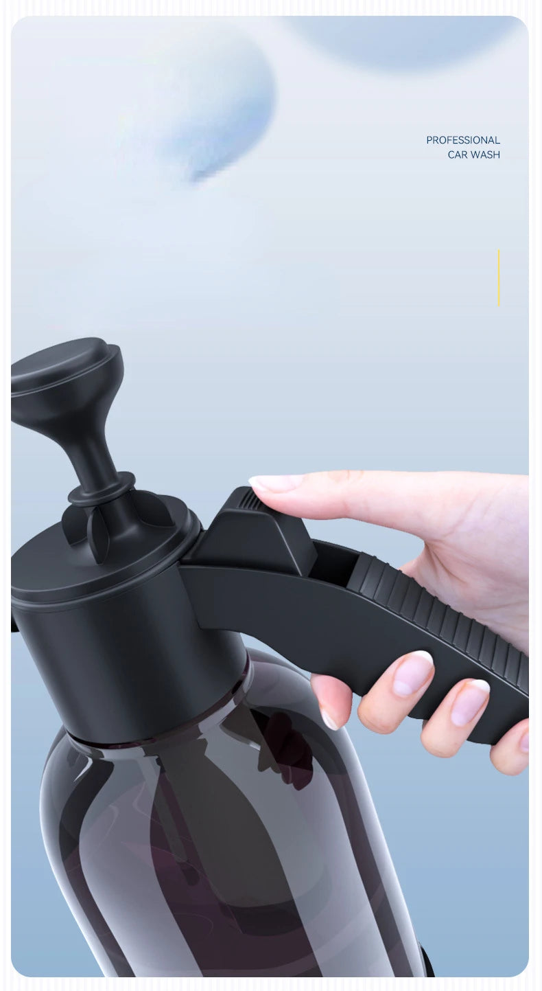 2L Multi-purpose Handheld Car Wash Foam Sprayer Auto Cleaning Tool for Cars Motorcycles Bikes