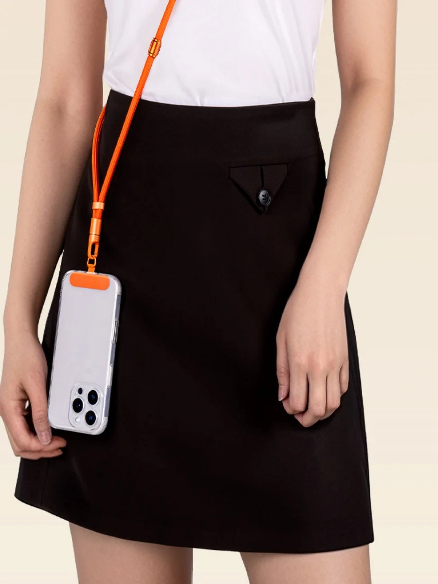 3-in-1 Switchable Mobile Phone Lanyard Adjustable Length Universal Mobile Phone Case Strap