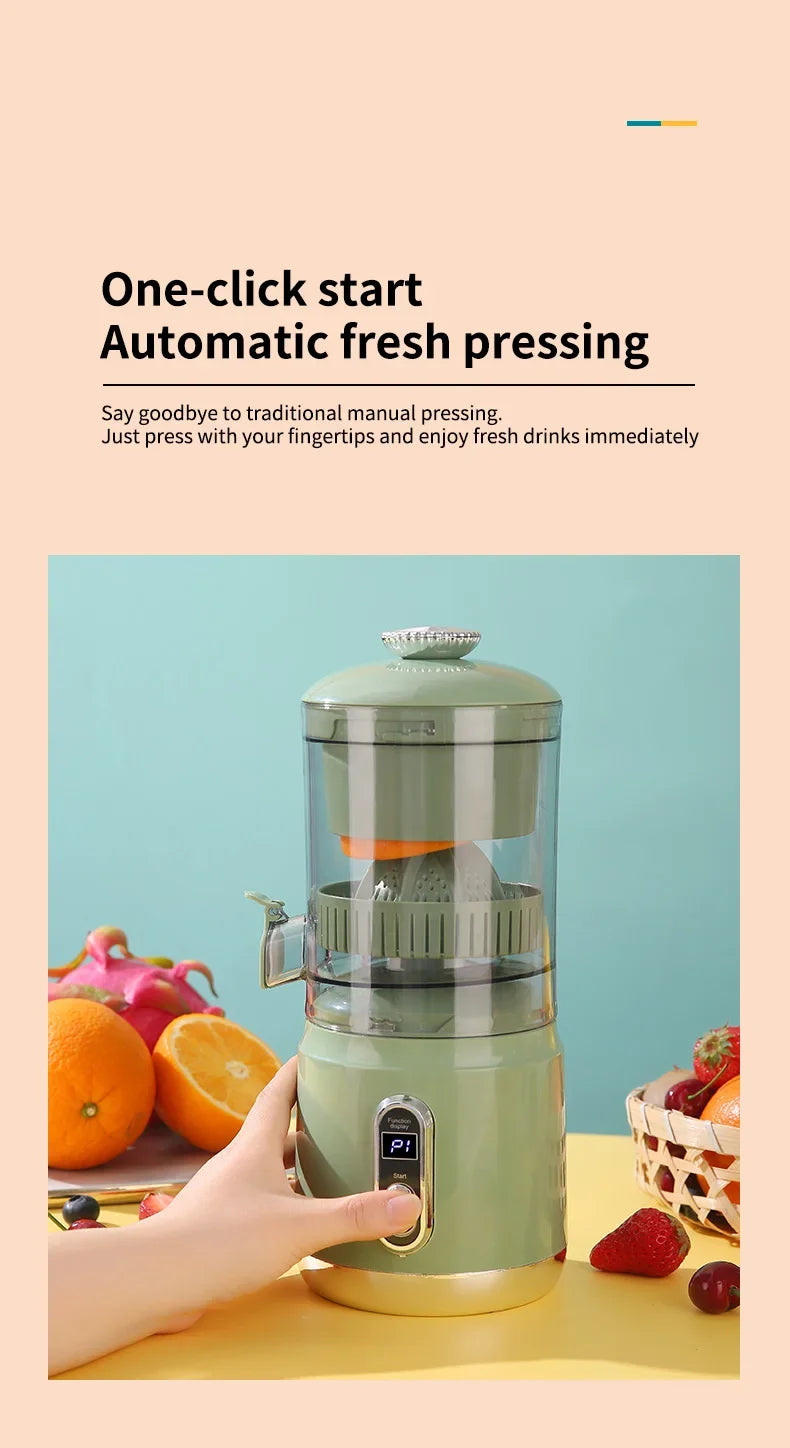 Electric Orange Juicer Portable 600ml Original Citrus Fruit Juice Extractor