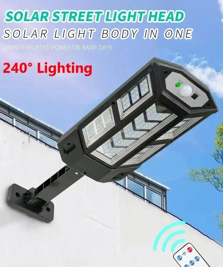 30000LM Solar LED Lights Outdoor Solar Lights Of Motion Sensor 3 Modes Waterproof IP65 Solar Garden Light Street Yard Lantern