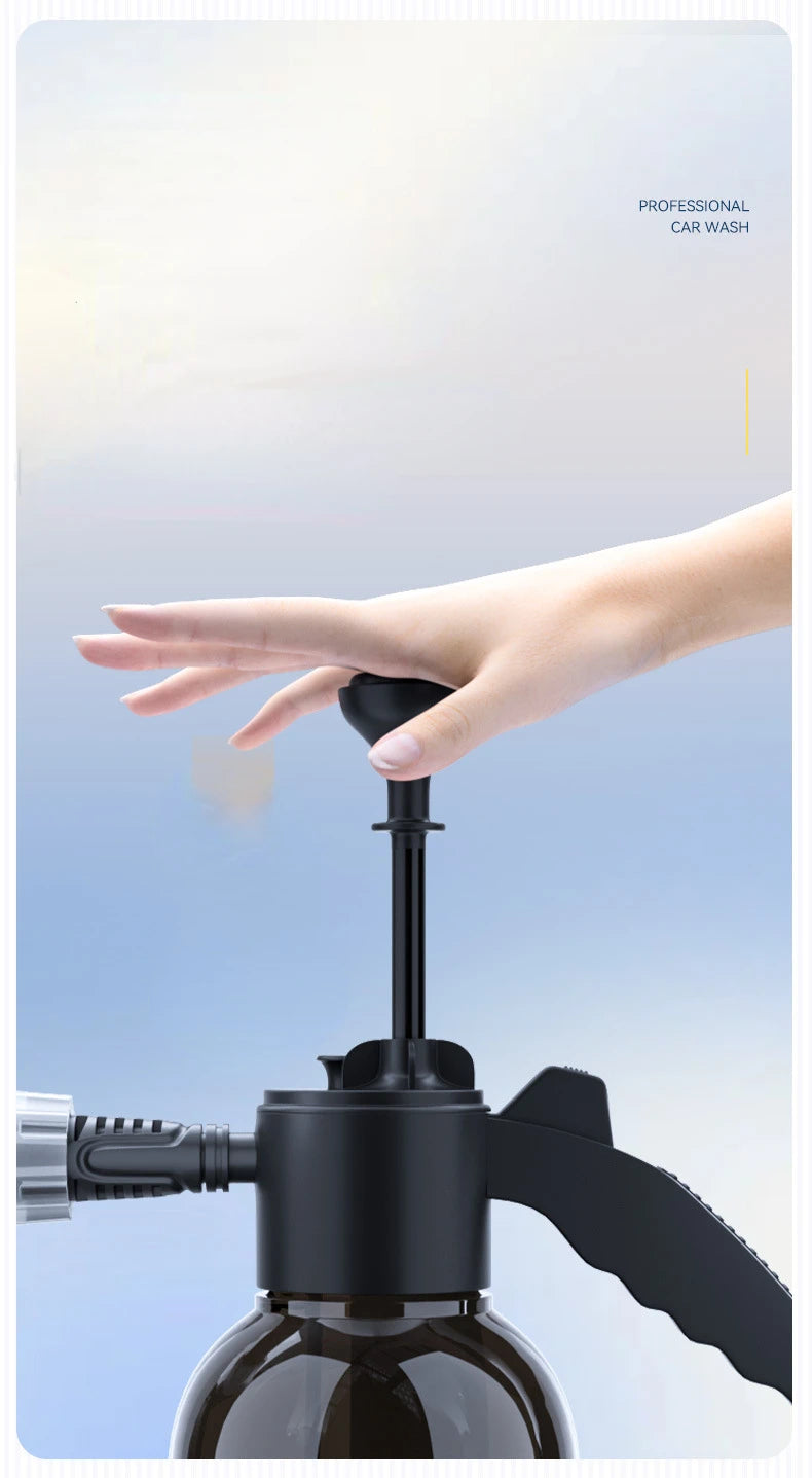 2L Multi-purpose Handheld Car Wash Foam Sprayer Auto Cleaning Tool for Cars Motorcycles Bikes
