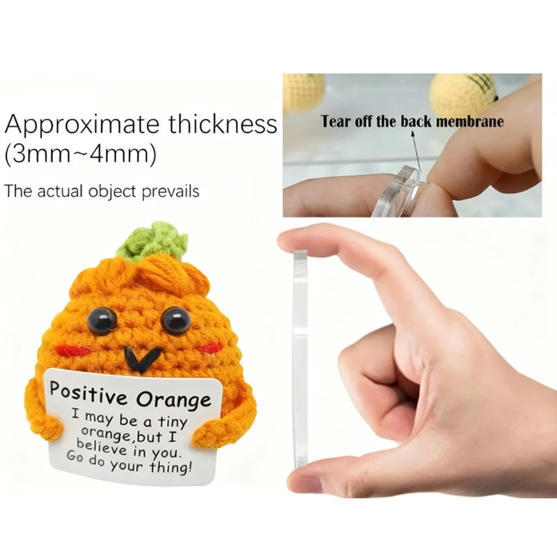 Emotional Support Advent Calendar Acrylic Ornament Birthday Christmas Gift for All Ages 24 Days Countdown Advent Calendar New