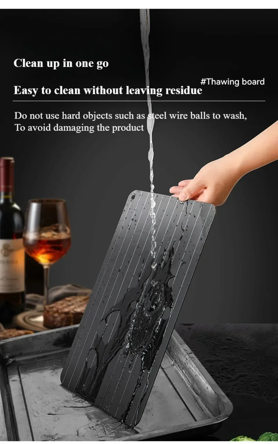 Quick Defrosting Plate Board
