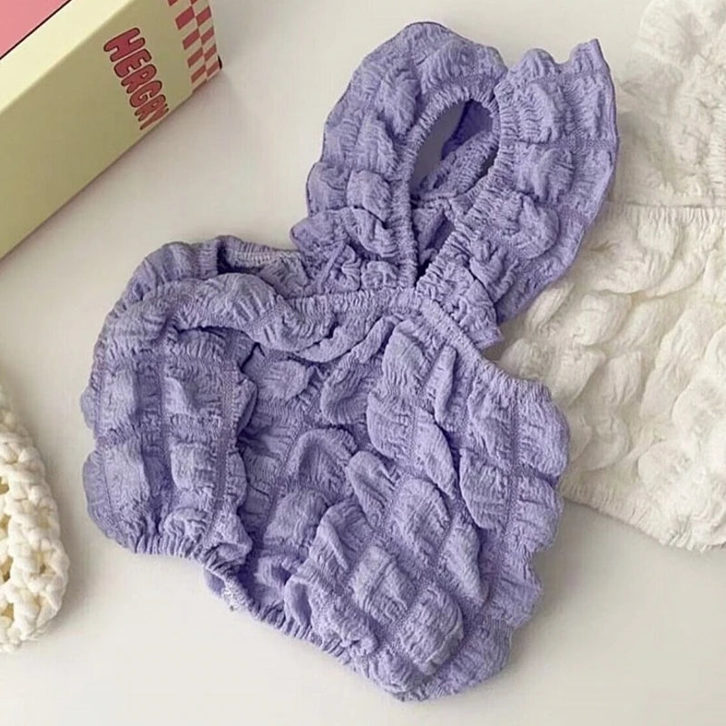Summer Thin Pet Dog Vest Bubble Strap Small Dog Clothes Chihuahua Bichon Frise T Shirts Pet Cat Dog Costume Cute Puppy Dog Vest