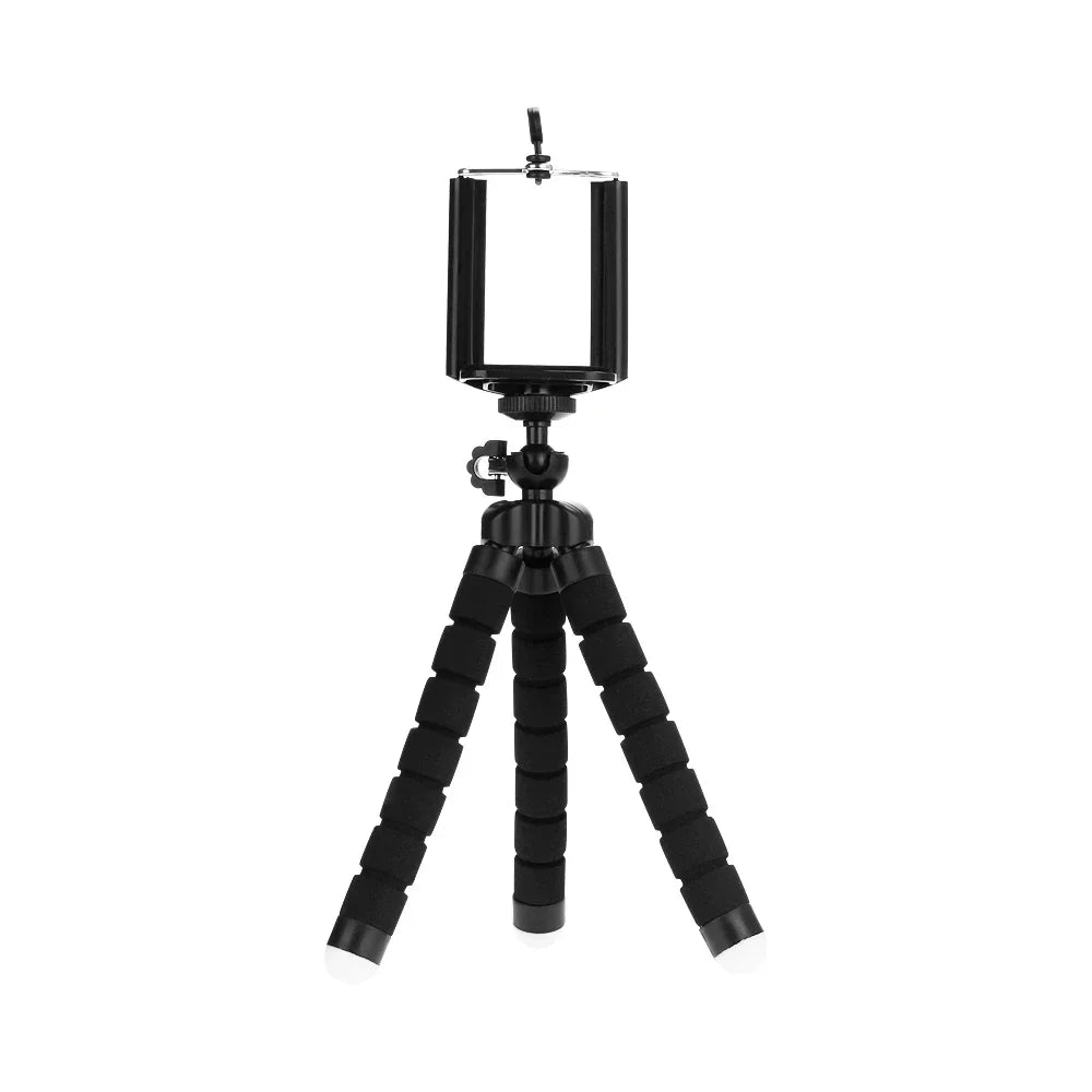 Octopus tripod stand for phone mini portable sponge holder Clip Sport digital camera mount adjustable mobile camera accessories