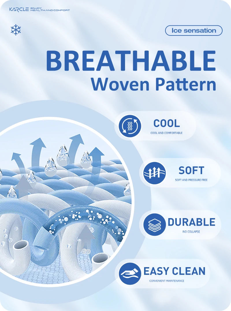 Universal Ice Silk Summer Car Seat Covers Breathable Car Seat Covers Full Set Sweat Absorption Auto Seat Cushion Car Accessories