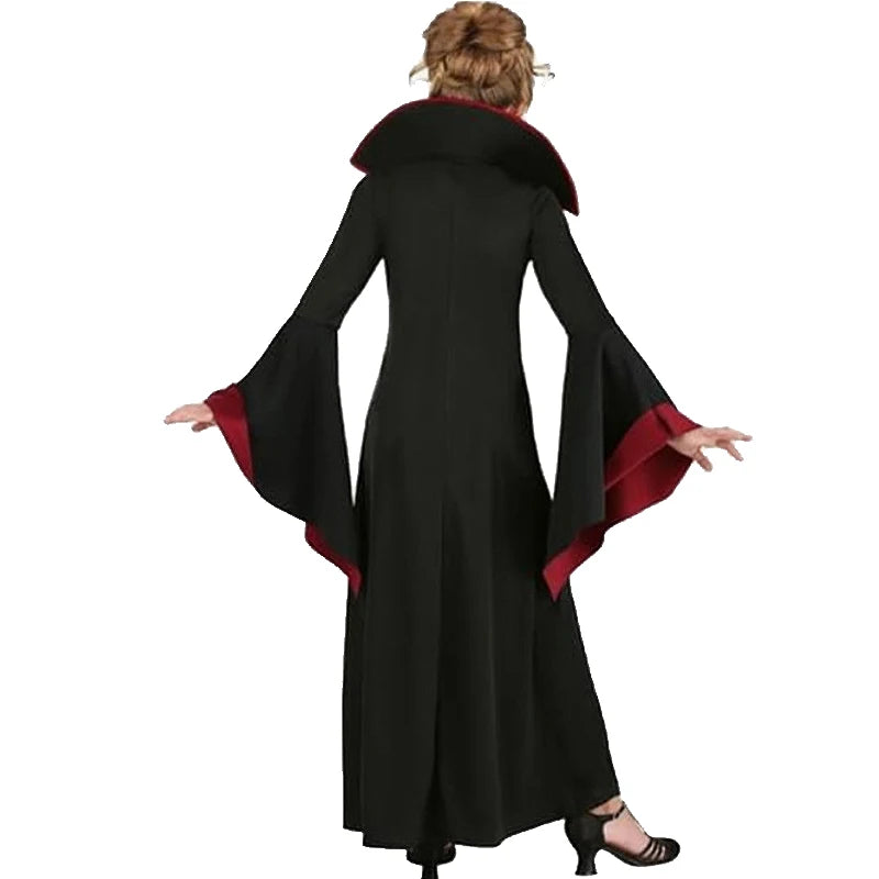 Kids Halloween Cosplay Vampire Costume Girl Black Tutu Dress Carnival Costumes for Kids Gothic Horror Clothes Halloween Gifts