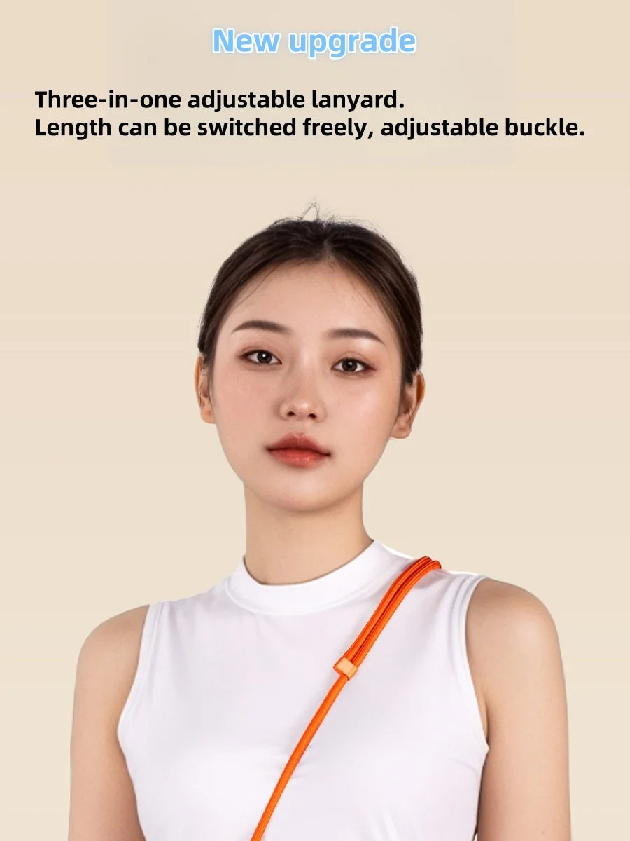 3-in-1 Switchable Mobile Phone Lanyard Adjustable Length Universal Mobile Phone Case Strap