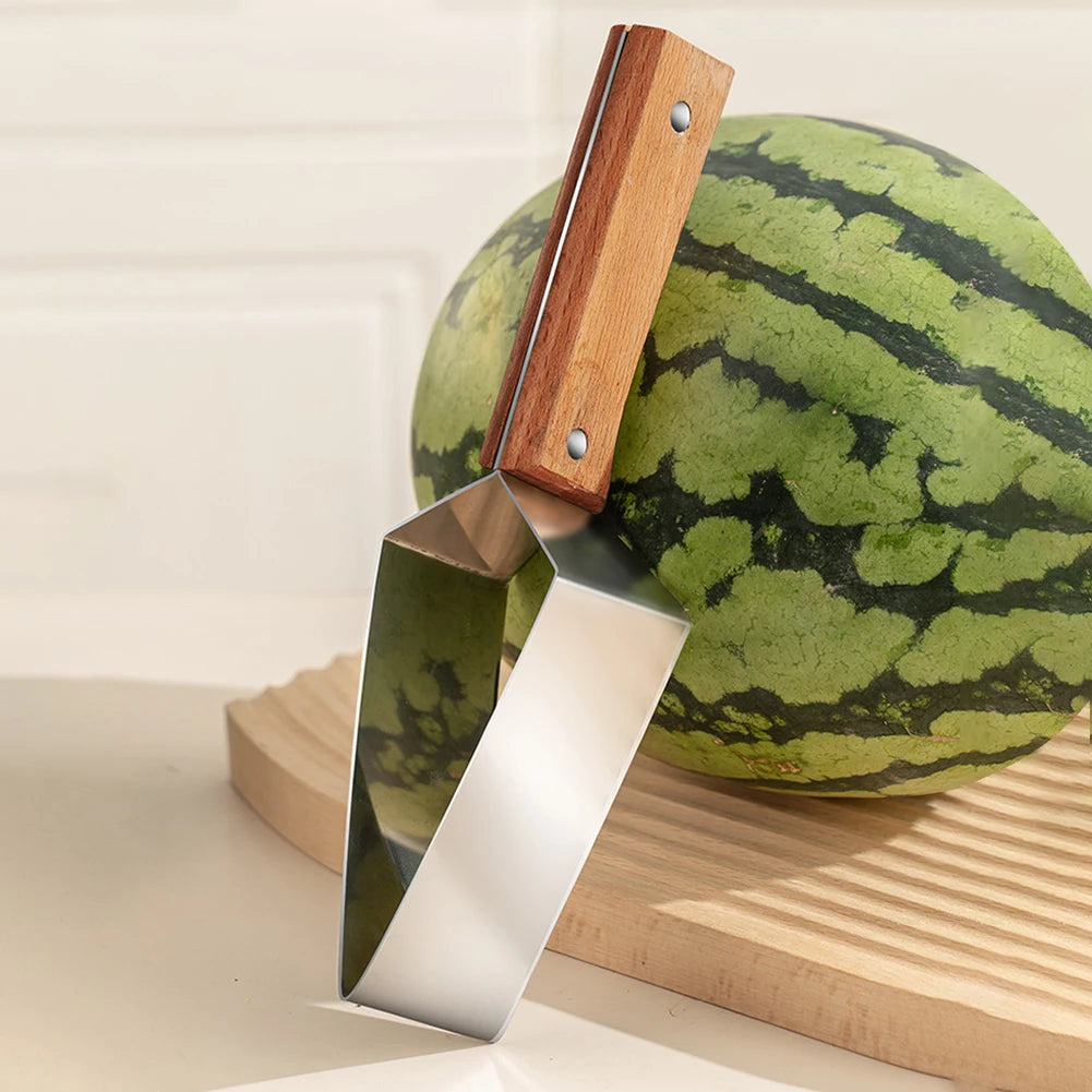 Watermelon Cutter Stainless Steel Watermelon Slicers Reusable Labor-Saving Fruit Cutter Slicers Divider Tool Kitchen Accessories