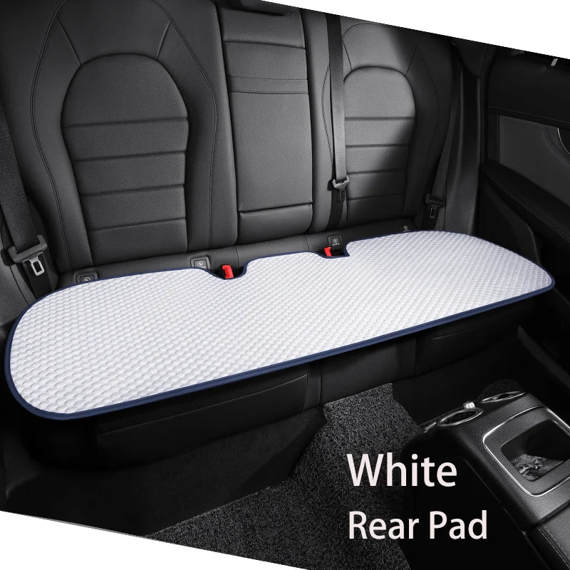 Universal Ice Silk Summer Car Seat Covers Breathable Car Seat Covers Full Set Sweat Absorption Auto Seat Cushion Car Accessories