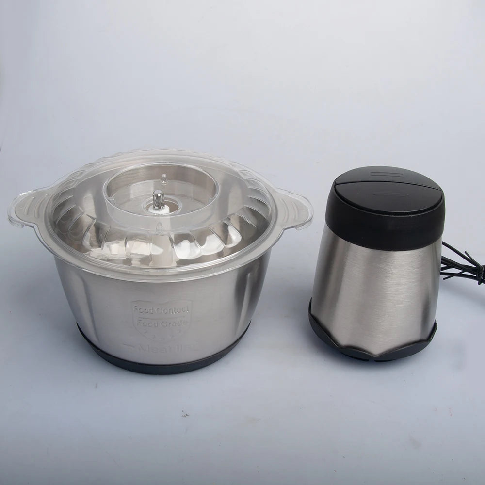 Houselin Food Processors, Meat Grinder & Food Chopper Electric Vegetable Chopper for Meat/fish/Vegetable/Baby Food