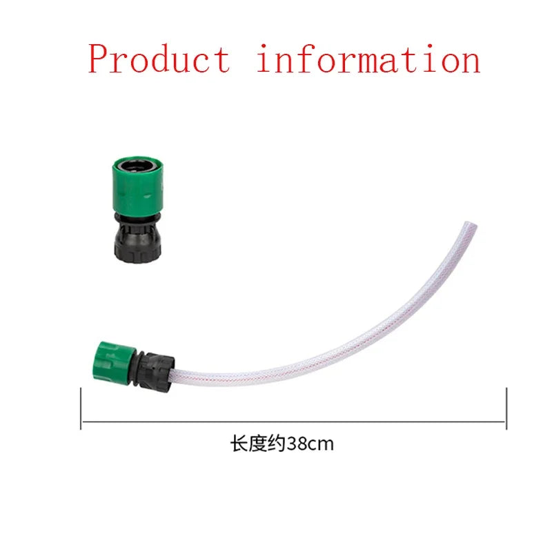 Lithium Battery Washer Gun With Coke Bottle High Pressure Washer Gun Hose Quick Connection Wash Car Cleaning Accessories