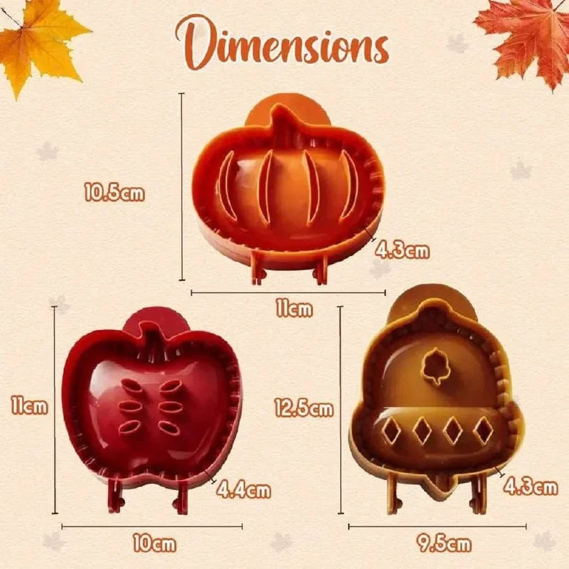 Fall Hand Pie Molds Set Mini Pie Mould