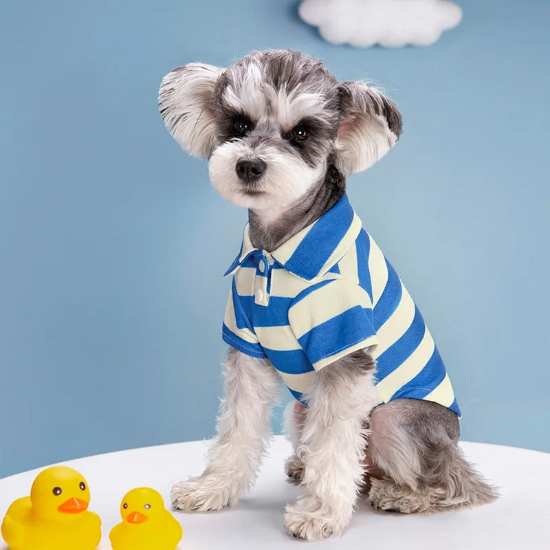 XS-4XL Dog T-Shirts Thin Breathable Summer Dog Clothes for Small Large Dogs Puppy Pet Cat Vest Polo Shirt Chihuahua Yorkies