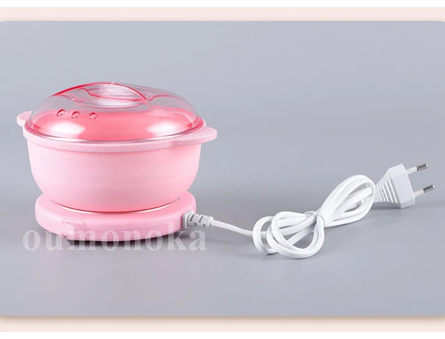 Silicone Depilatory Shaving Wax Heater  Machine for Depilation Professional Home Appliance SPA Paraffin Pot Foldable Wax Heater