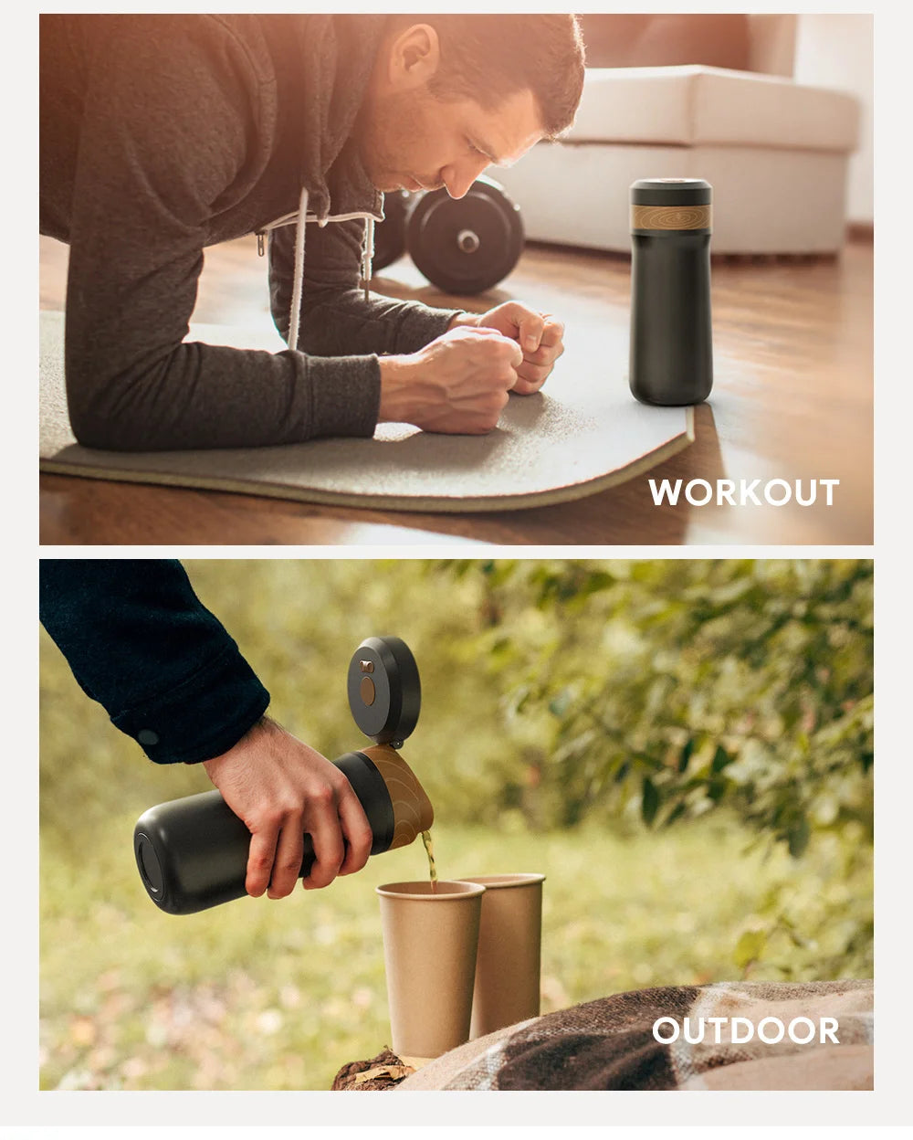 Portable Coffee Maker Stainless Steel