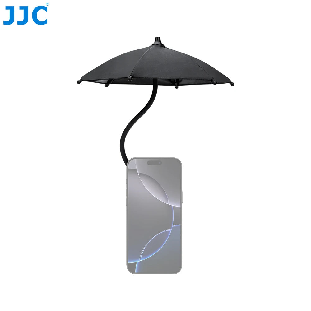 Magnetic Phone Umbrella for Sunlight Rain Universal Mobile Phone Sunshade Shield Umbrella for MagSafe for Outdoor Anti-Glare