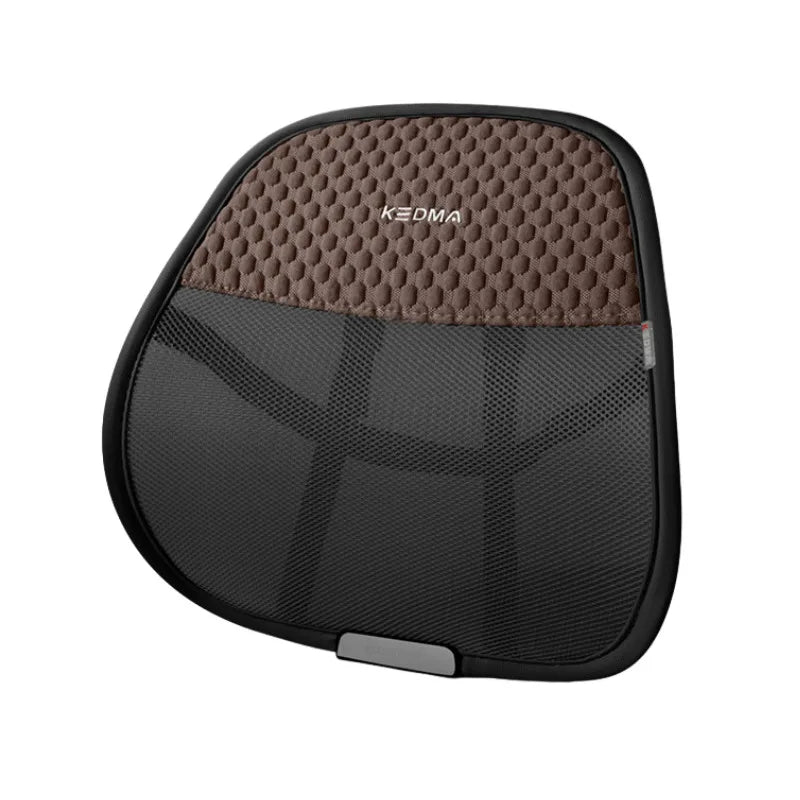 Car Chair Back Cusion Mesh Lumbar Anti-Fatigue Brace Elastic Cushion Massage Back Cushion Pad Support Summer Cool Breathable