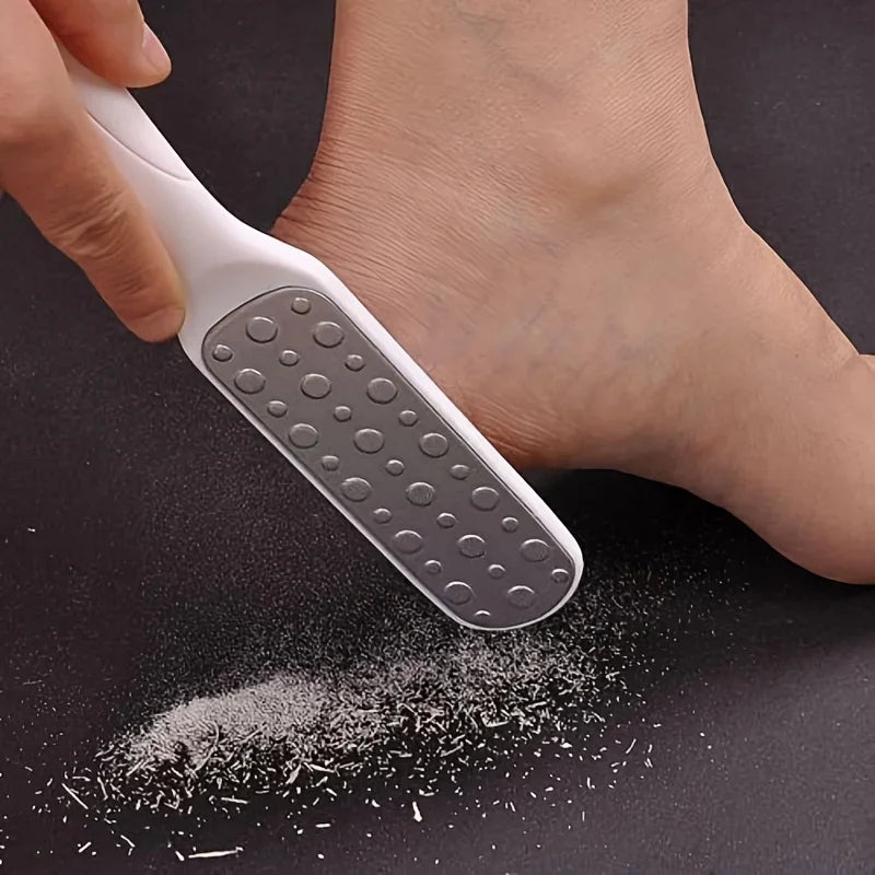 Heavy Duty Foot File-Medical Grade 304 Stainless Steel, Dual Sided Callus Remover for Pedicure, Dead Skin & Scar Treatment Tool