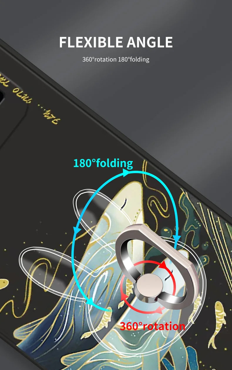 Finger Ring Mobile Phone Smartphone Stand Holder For iPhone X Samsung cell Smart  transparent Phone Ring holder Car Mount Stand