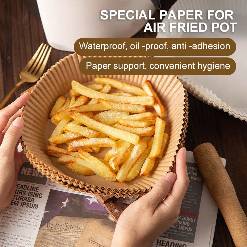 50/100Pcs Air Fryer Disposable Paper Liner