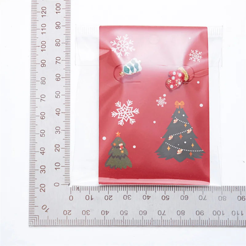 Moving Santa Claus Tassel Dangle Earrings For Women Christmas Tree Snowflake Asymmetric Long Chain Earring New Year Jewelry Gift