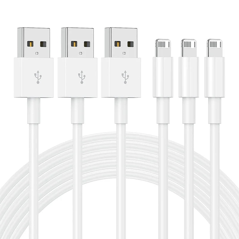 USB A Cable for iPhone 14 13 11 12 Pro Max XR 7 8 Plus PD 15W Fast Charging USB A Date Cable Charger Accessories