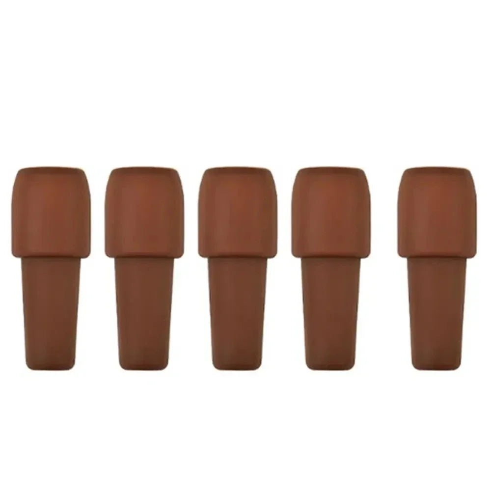 Silicone Wine Stoppers Beverage Bottle Sealer Reusable Sparkling Wine Bottle Stopper Keeping Wine Champagne Fresh Kitchen Tools