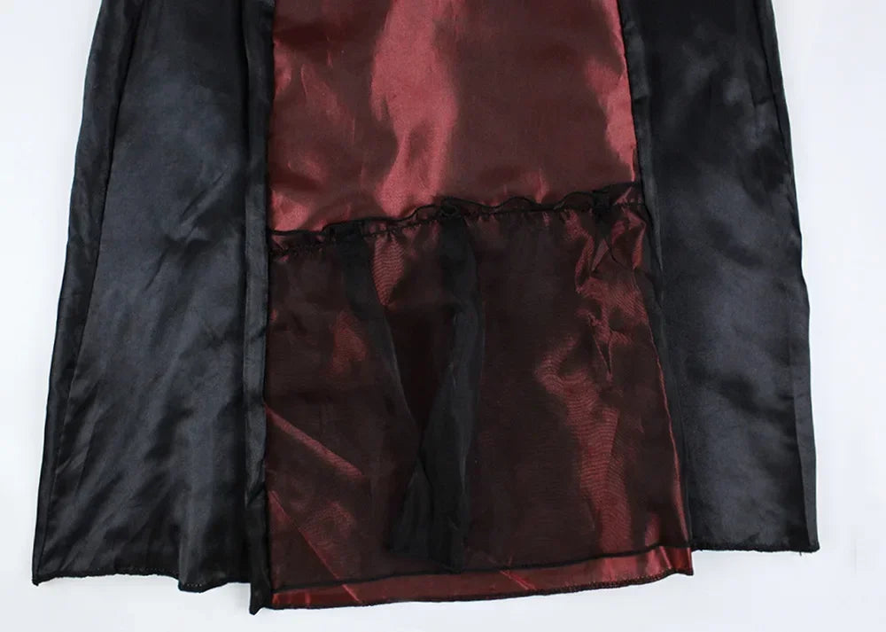 Halloween Fantasy Children's Costumes Ghost Bride Gothic Cosplay Girls Red Vampire Day of The Dead Kids Costumes for Boy Girl