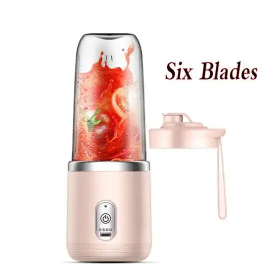 Multifunctional Double Cup Electric Fruit Juicer Portable Juicer Fruit Blender