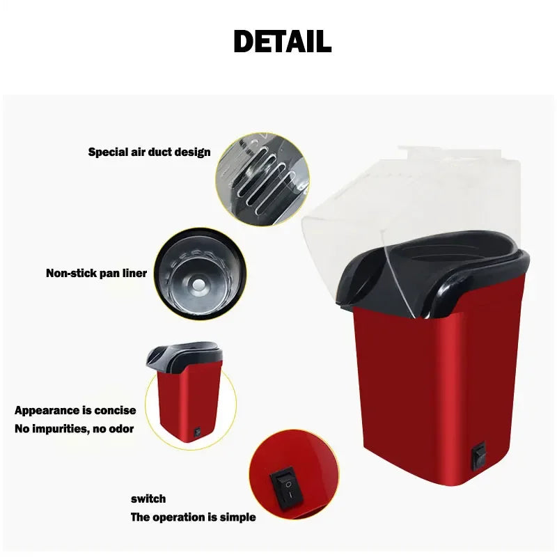 Mini popcorn machine
