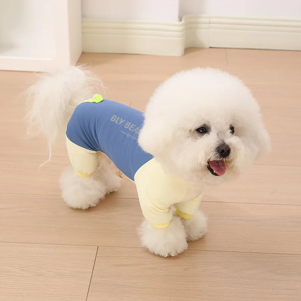 Dog Mesh Clothes Summer  Sun Protection Shirt UV 50+ Cooling outdoor wear for Beach Hiking Puppy Jumpsuit  Hoodie Pajamas