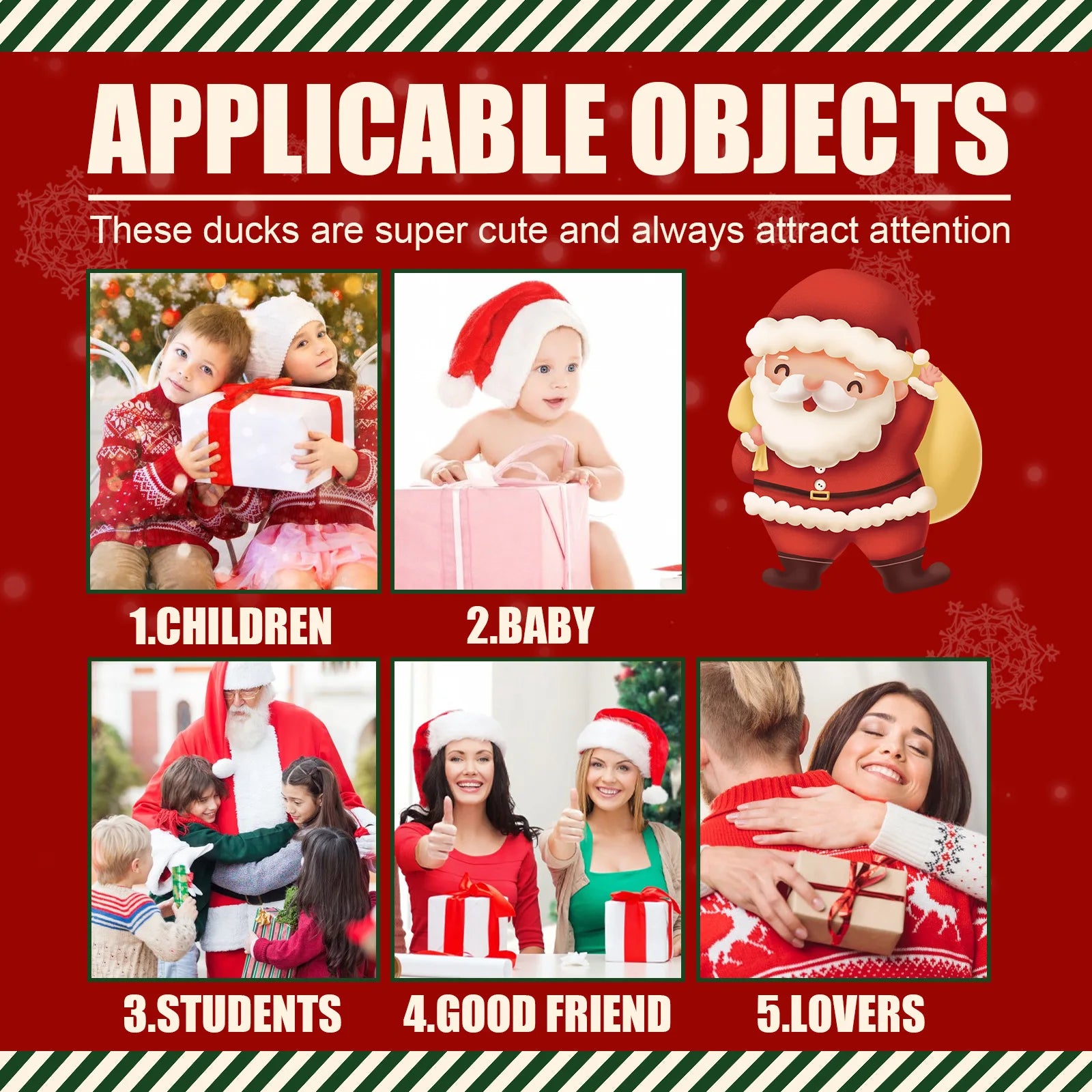 Christmas Advent Calendar 24 Days Countdown Yellow Duck Blind Box DIY Christmas Atmosphere Decoration Surprise Gift Blind Box