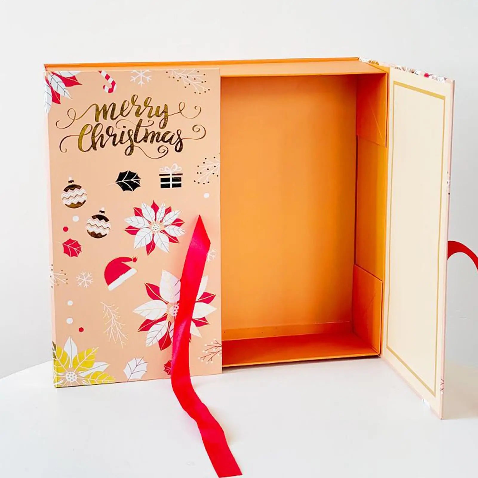 2025 Empty Advent Calendar Box 24 Days DIY Christmas Countdown Calendar Box Fillable Holiday Case for Candy Jewelry Small Gifts
