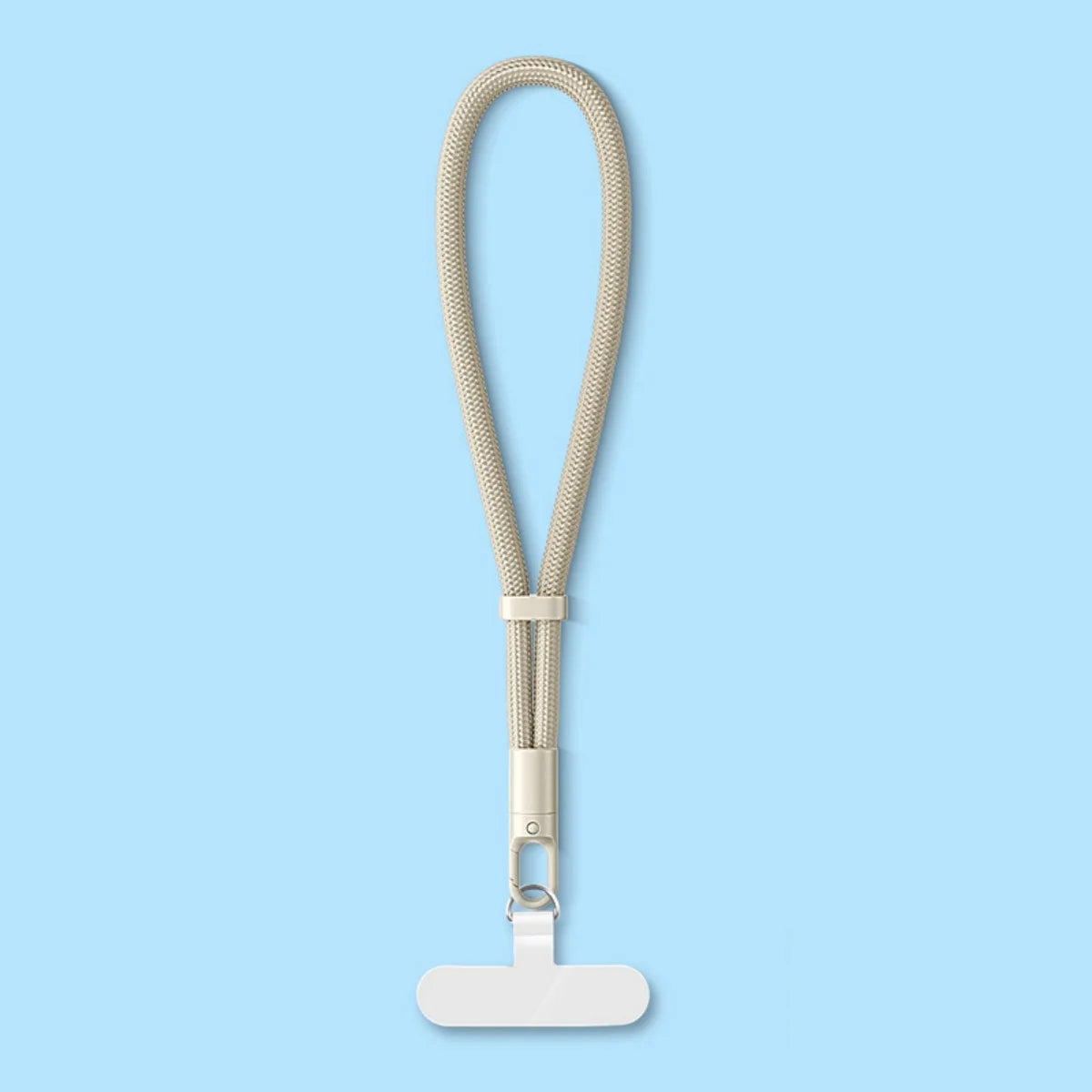 Universal Adjustable Mobile Phone Lanyard Short Wrist Strap with Self-locking Anti-drop Design Durable Polyester Phone Strap