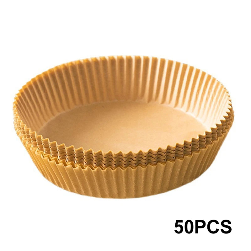 50/100Pcs Air Fryer Disposable Paper Liner