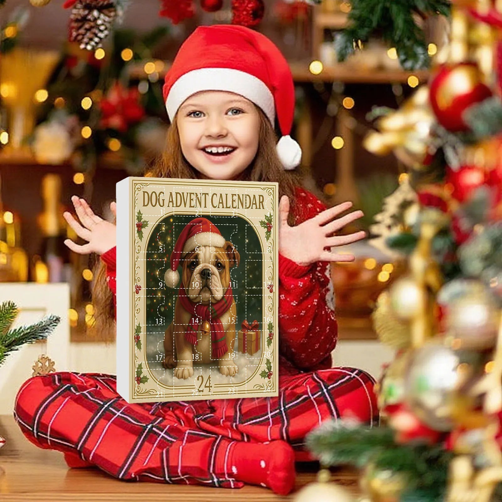 2025 Dachshunds 24 Days Christmas Countdown Calendar Dachshunds Figure Ornaments Xmas Advent Calendar Xmas Gifts for Dog Lover