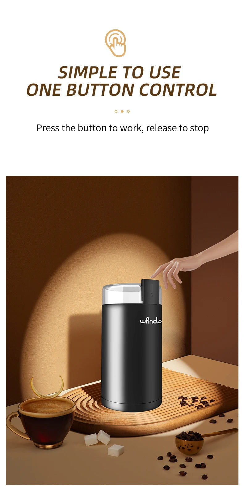 High-Power Coffee Grinder